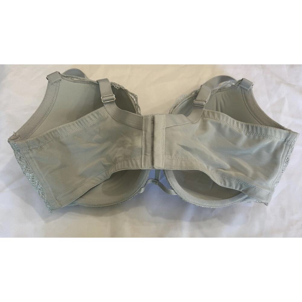 Cacique Women's Boost Balconette Bra Padded Underwire Plus Size 42ddd Gray View 5